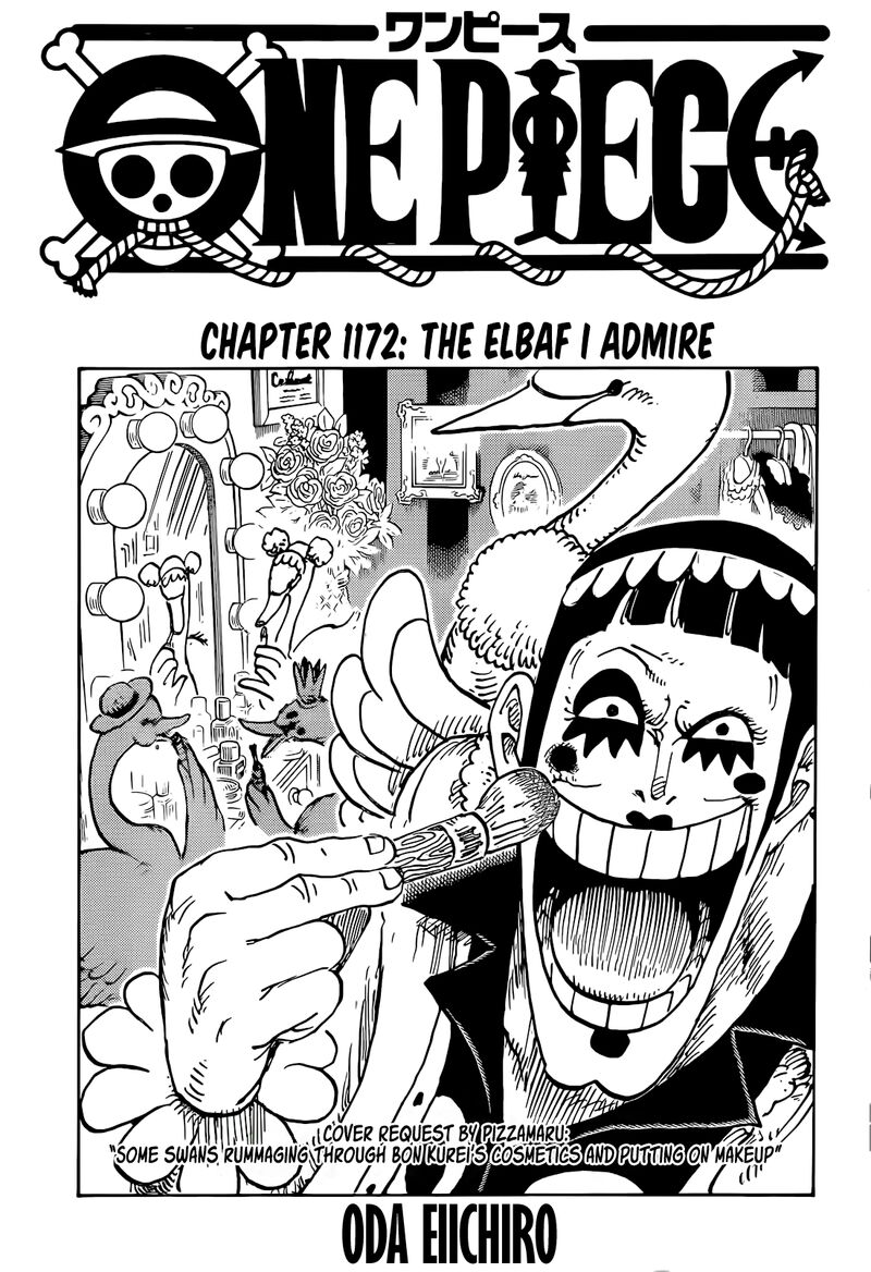 One Piece Chapter 1172 - Page 1