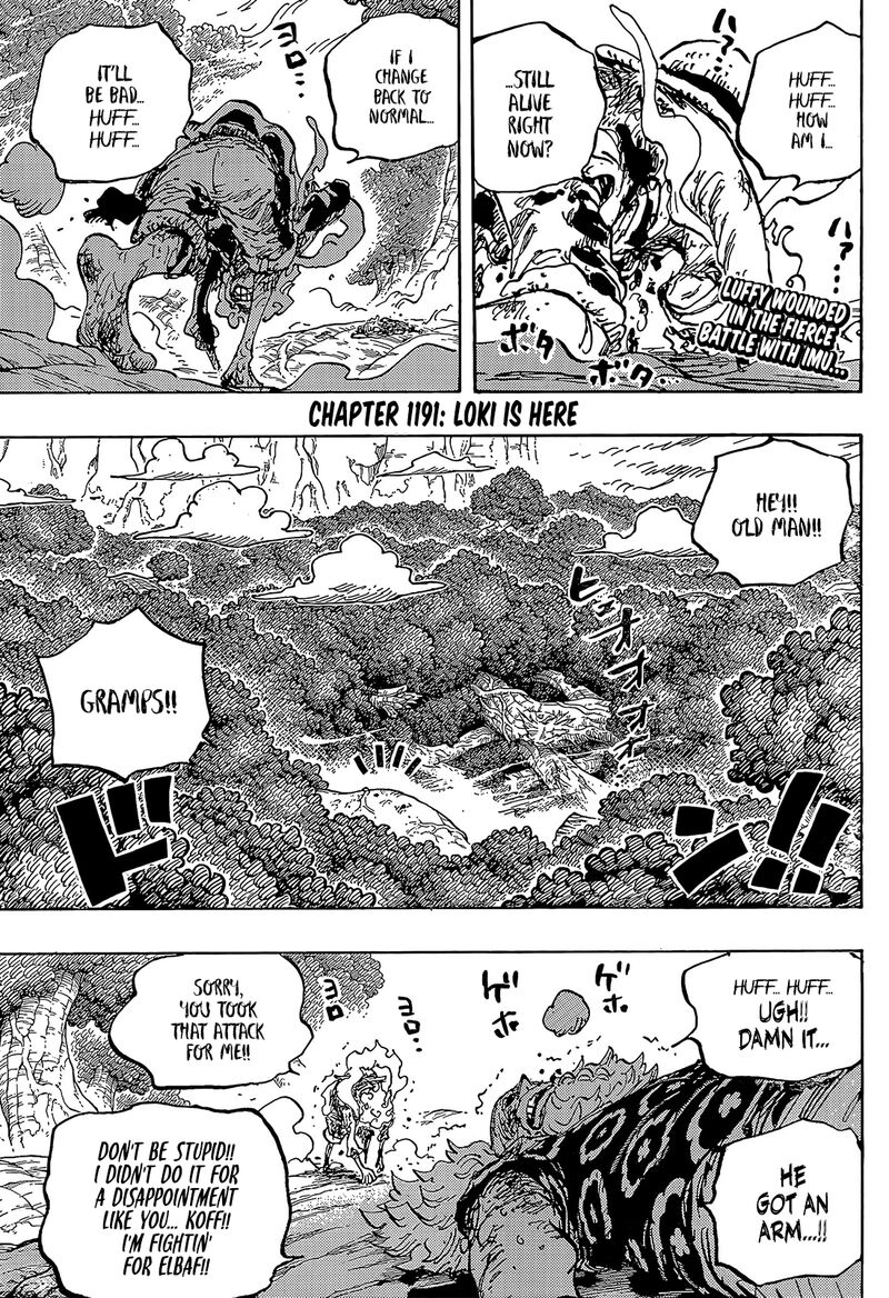One Piece Chapter 1191 - Page 1