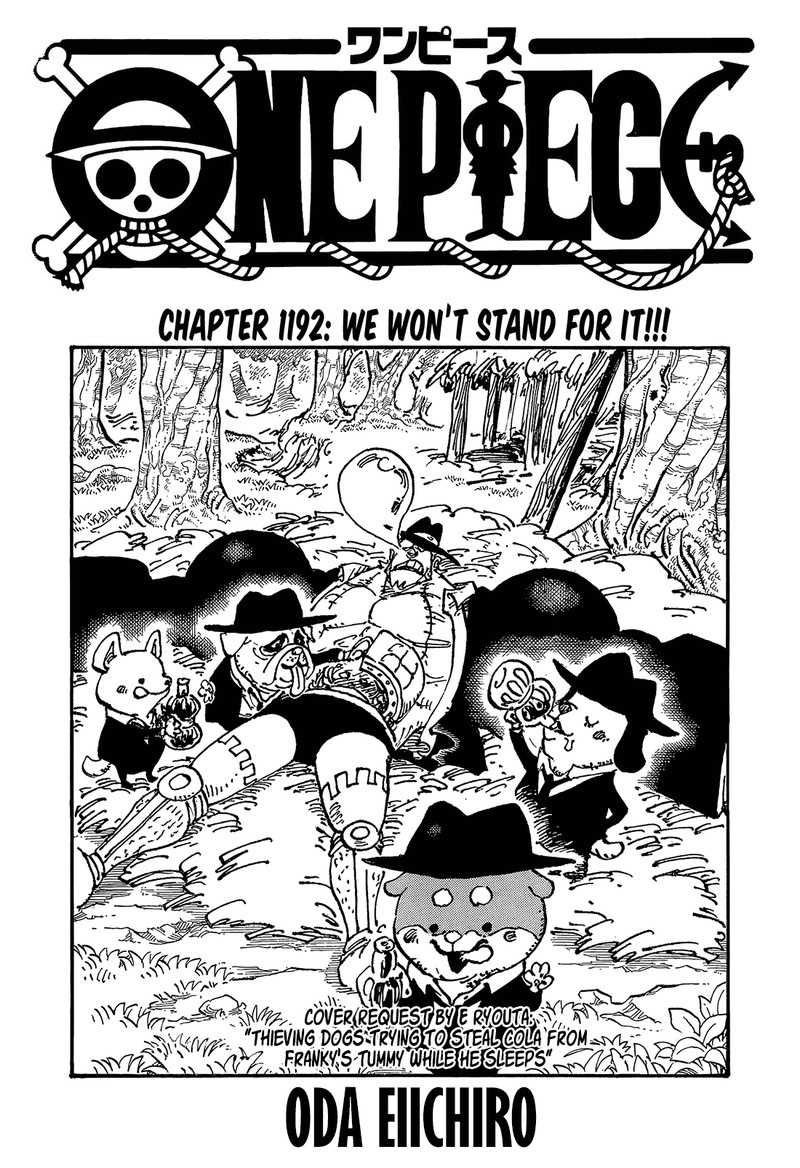 One Piece Chapter 1192 - Page 1