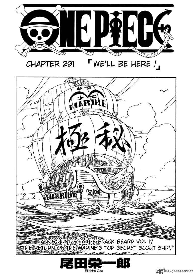 One Piece Chapter 291 - Page 1