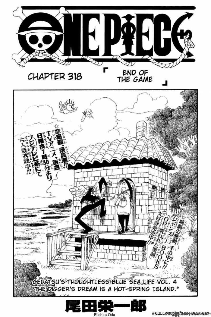 One Piece Chapter 318 - Page 1