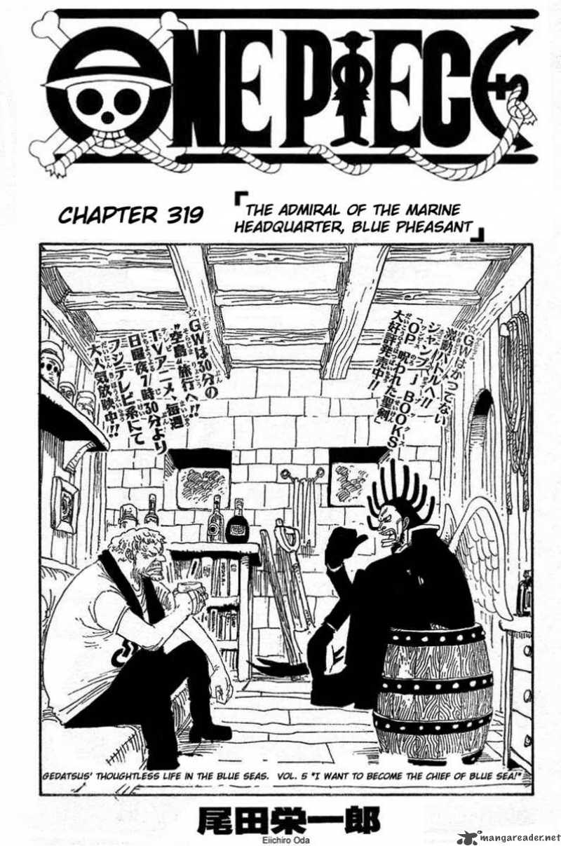 One Piece Chapter 319 - Page 1