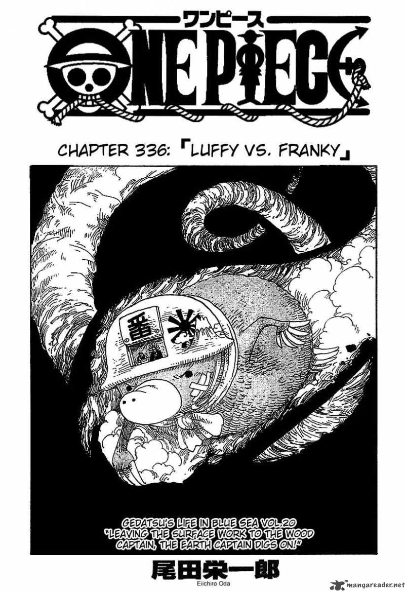 One Piece Chapter 336 - Page 1