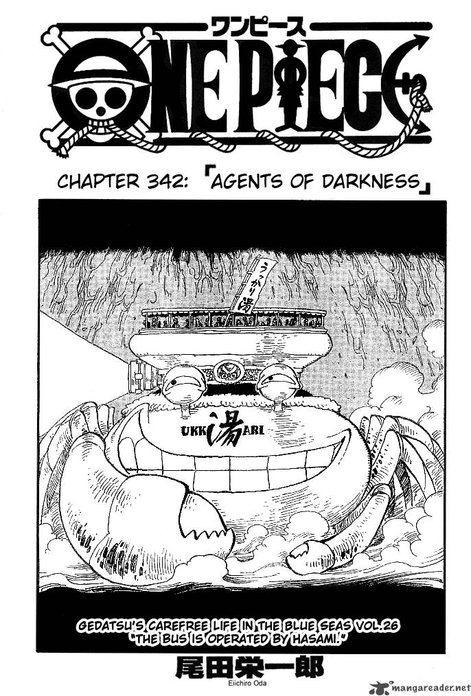 One Piece Chapter 342 - Page 1