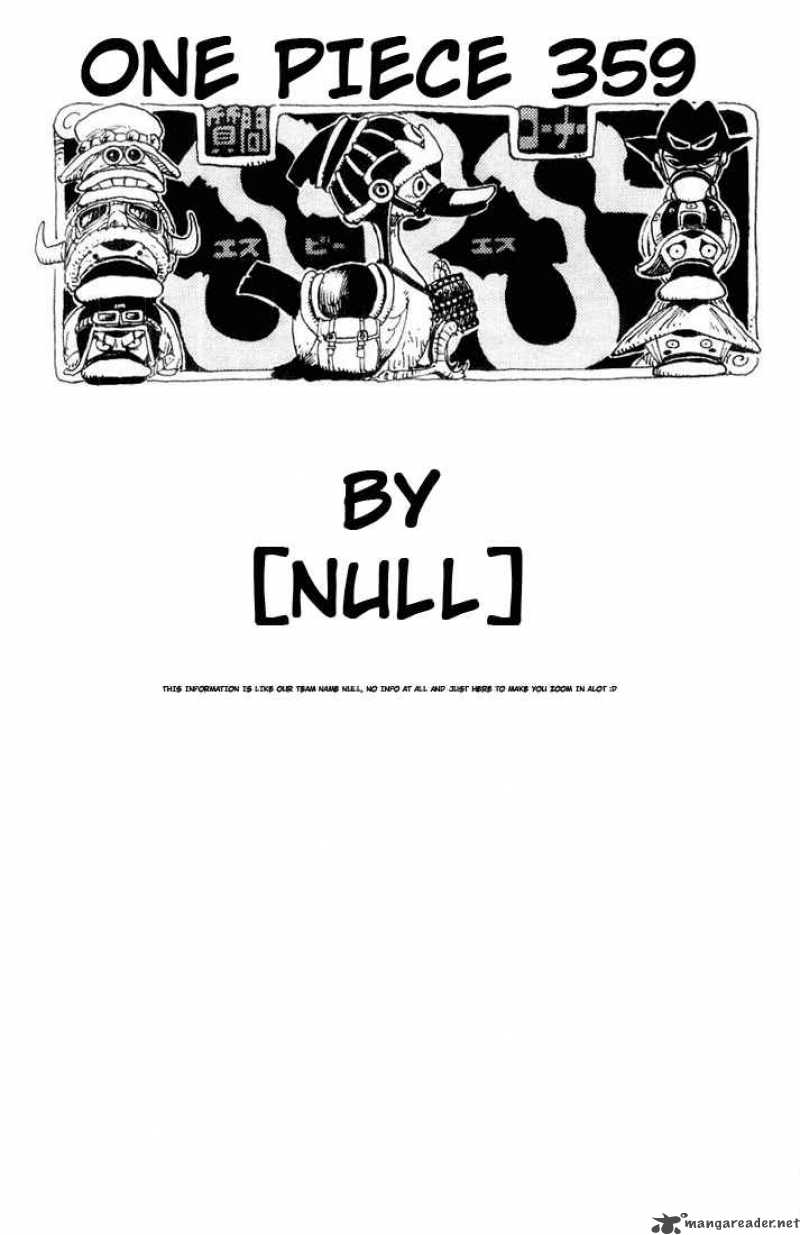 One Piece Chapter 359 - Page 20