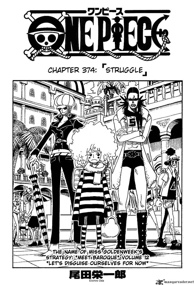 One Piece Chapter 374 - Page 1