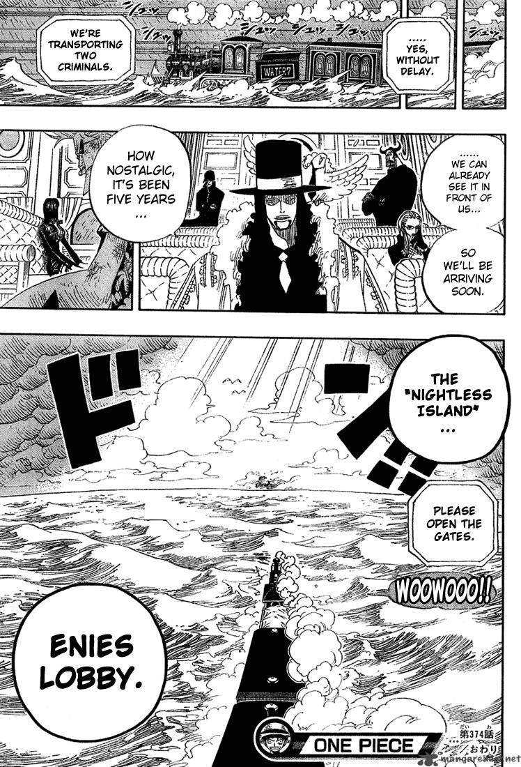 One Piece Chapter 374 - Page 19