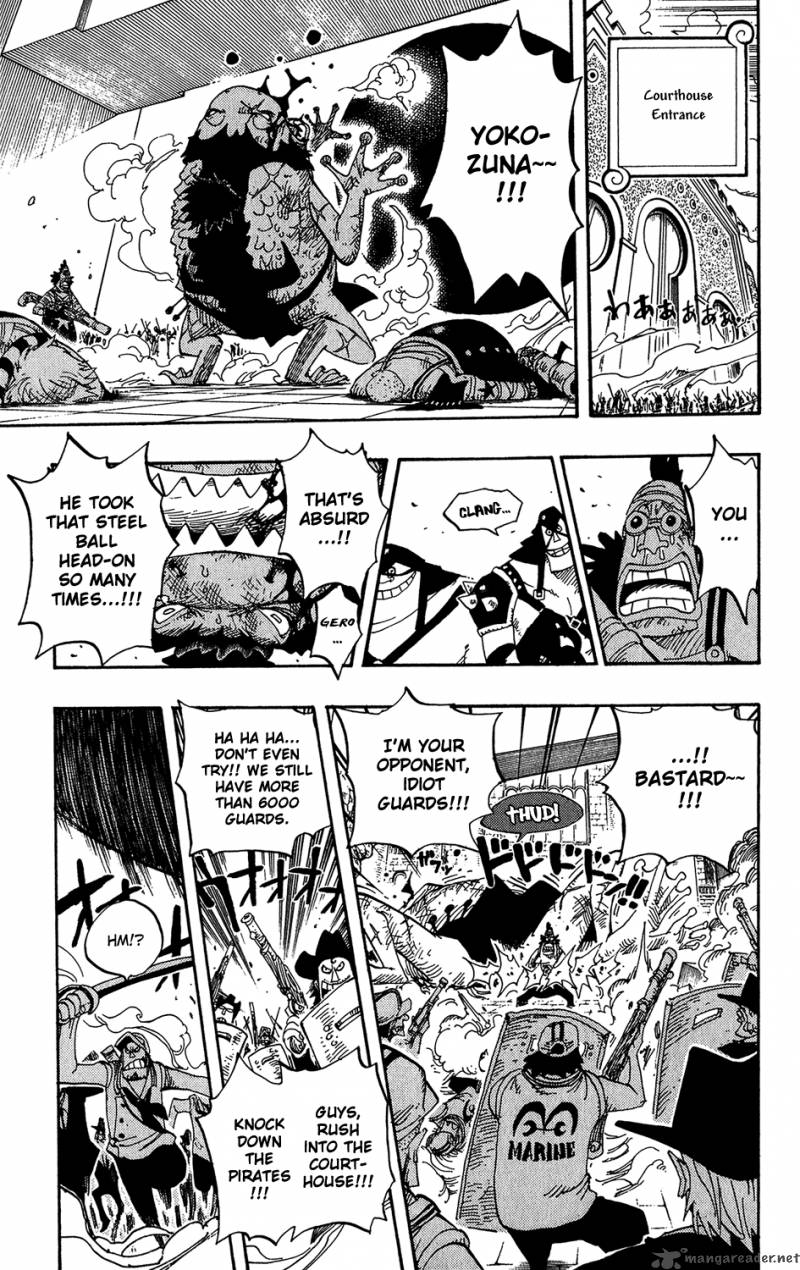 One Piece Chapter 390 - Page 9
