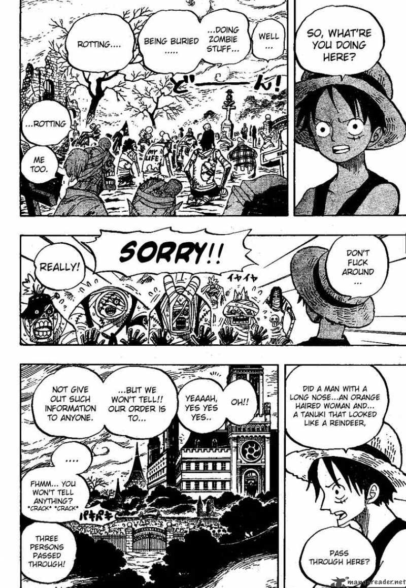 One Piece Chapter 448 - Page 15