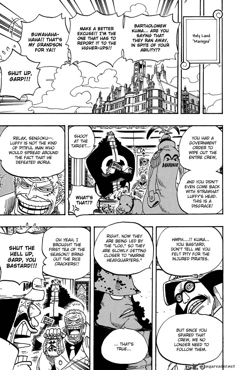One Piece Chapter 490 - Page 7