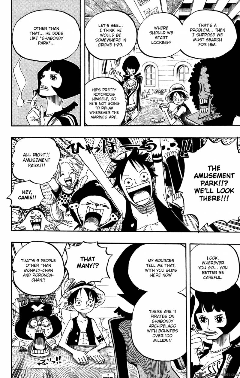 One Piece Chapter 498 - Page 10