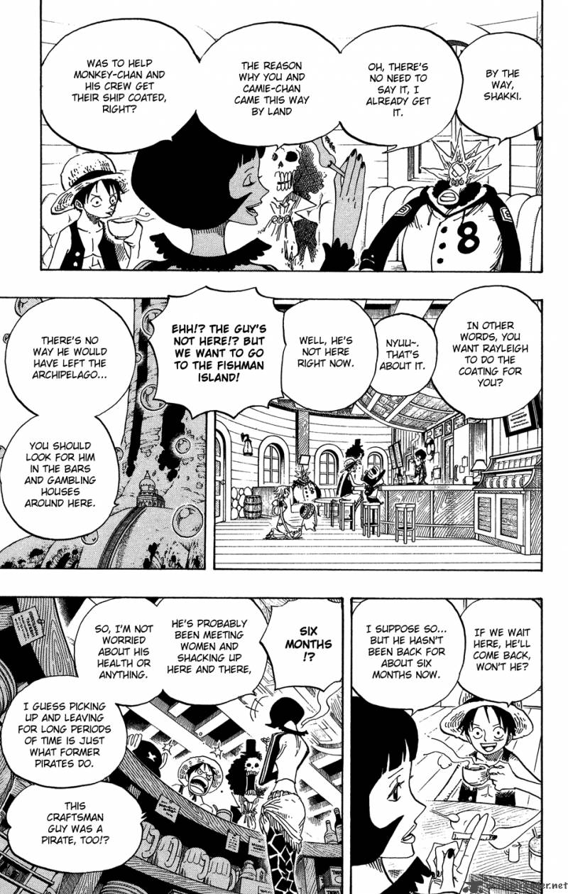 One Piece Chapter 498 - Page 9