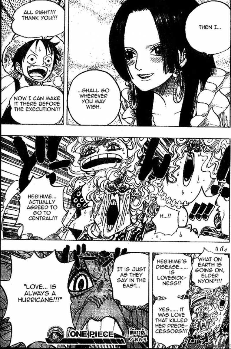 One Piece Chapter 522 - Page 21