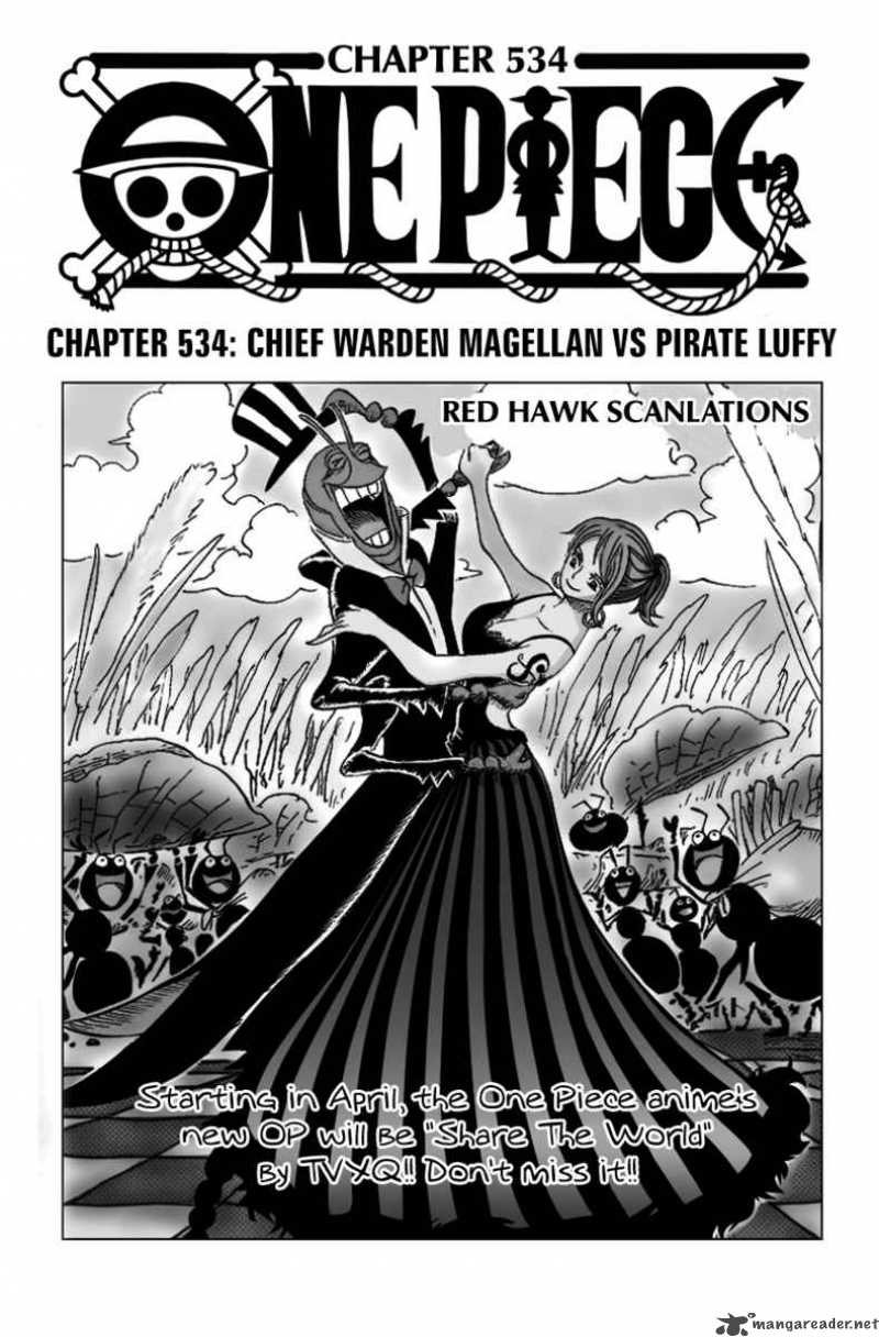 One Piece Chapter 534 - Page 1