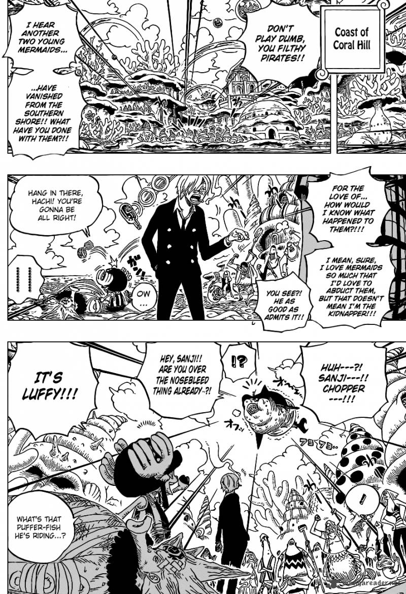 One Piece Chapter 617 - Page 14