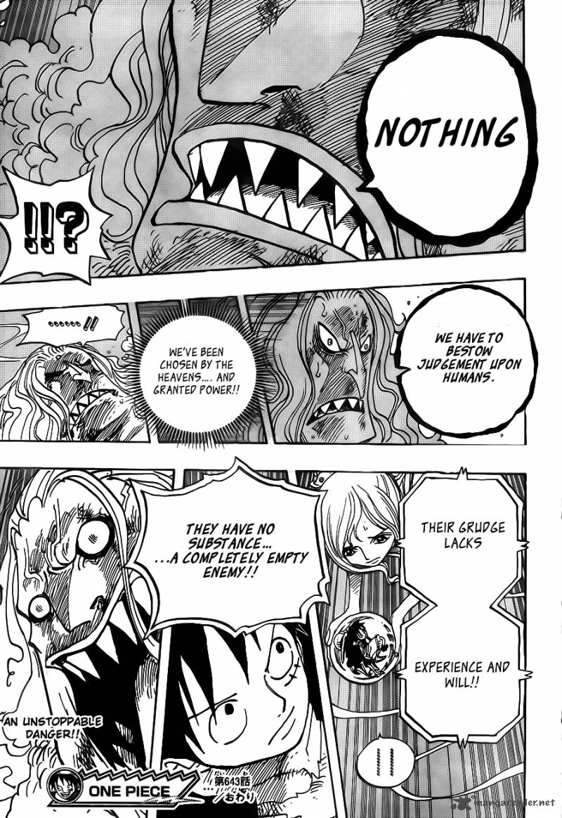 One Piece Chapter 643 - Page 19