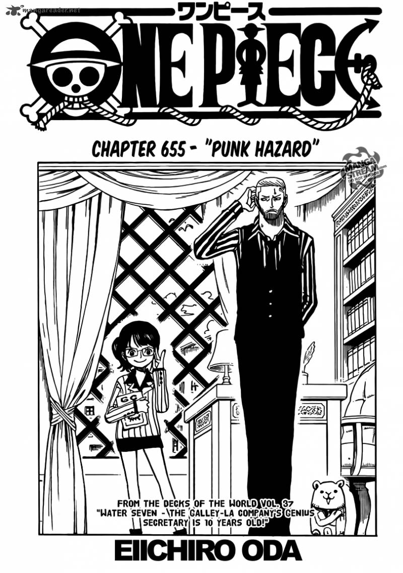 One Piece Chapter 655 - Page 1