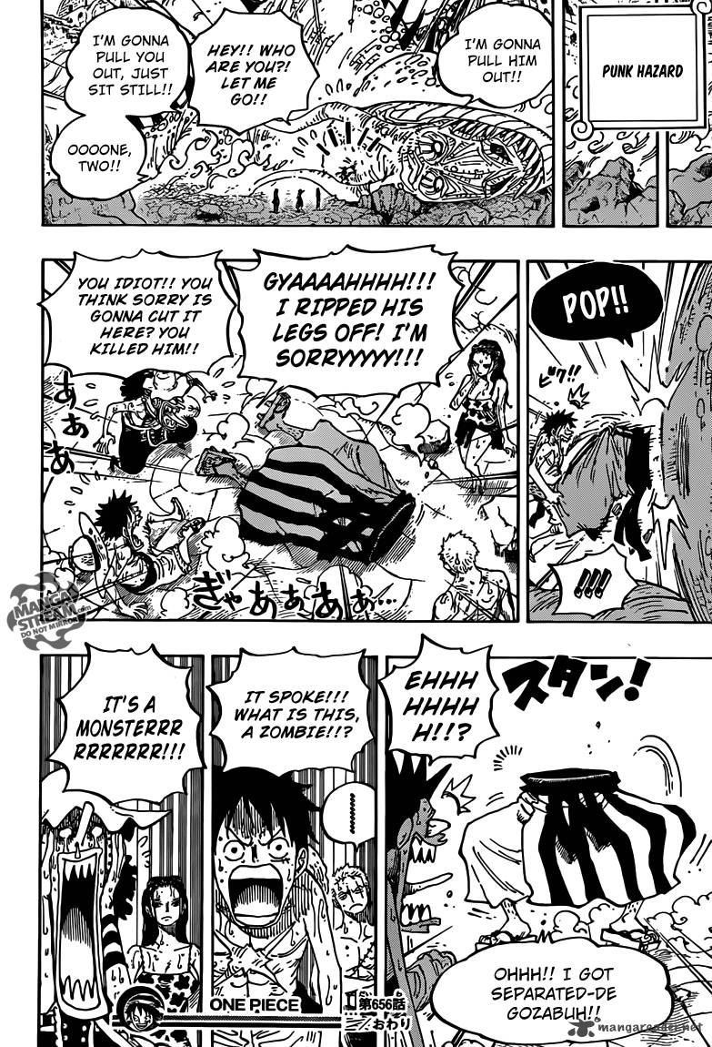 One Piece Chapter 656 - Page 17