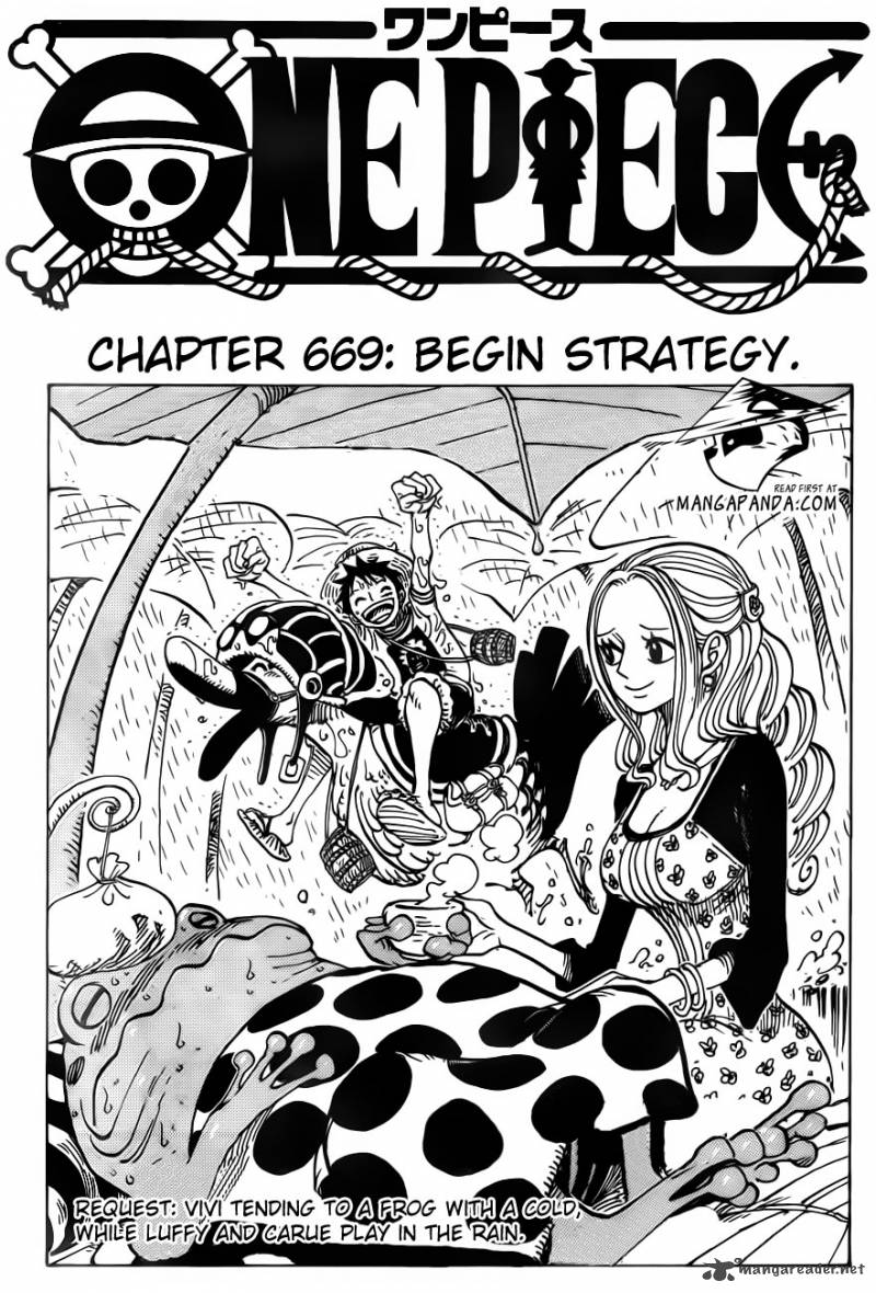One Piece Chapter 669 - Page 1