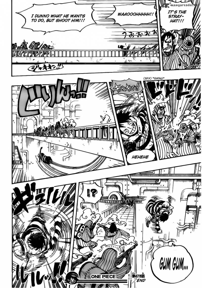 One Piece Chapter 678 - Page 17