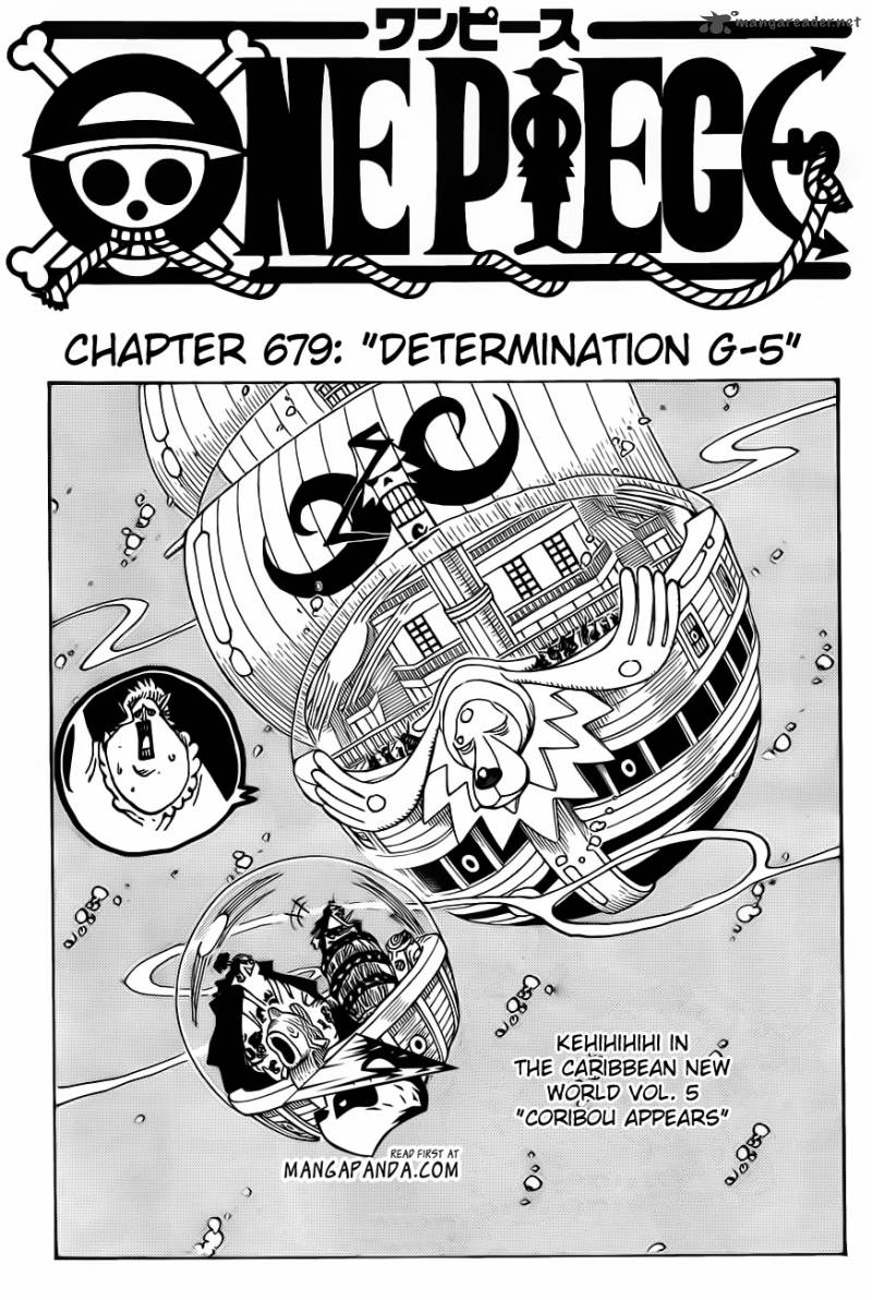 One Piece Chapter 679 - Page 3