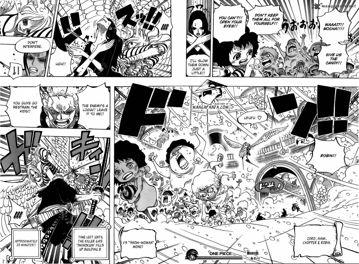 One Piece Chapter 685 - Page 20