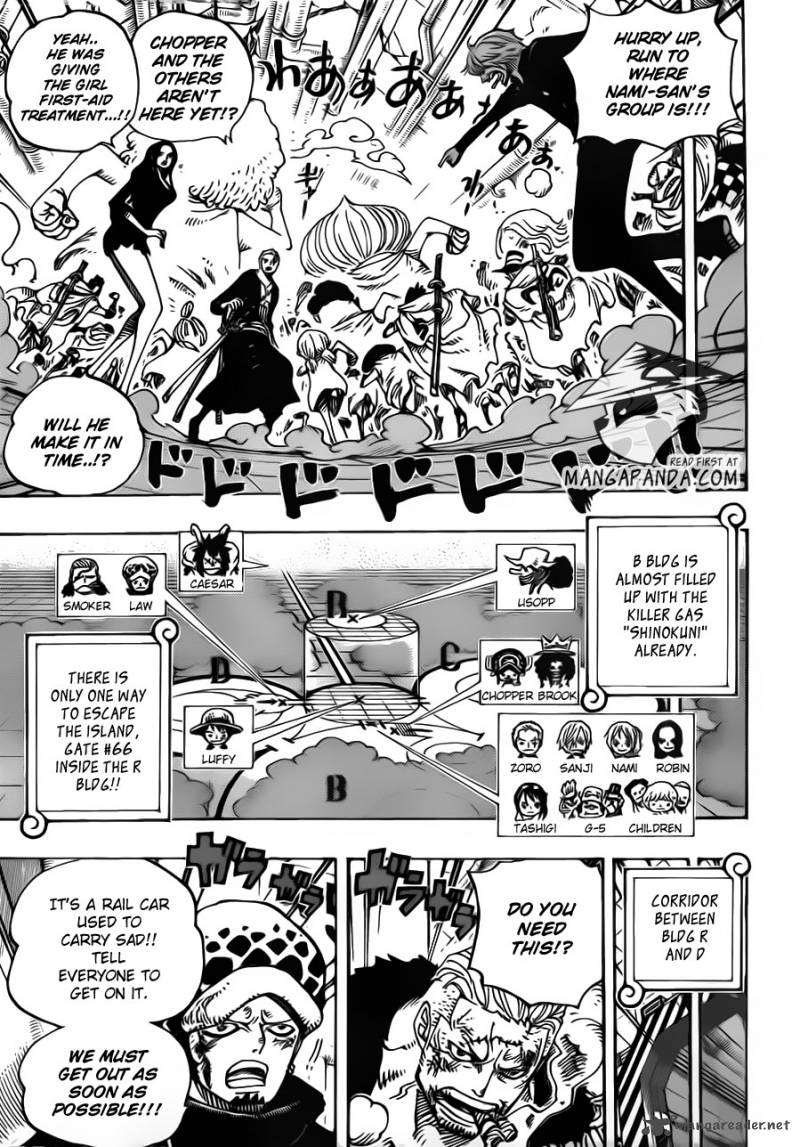 One Piece Chapter 692 - Page 12
