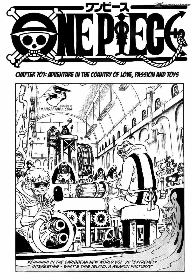 One Piece Chapter 701 - Page 3