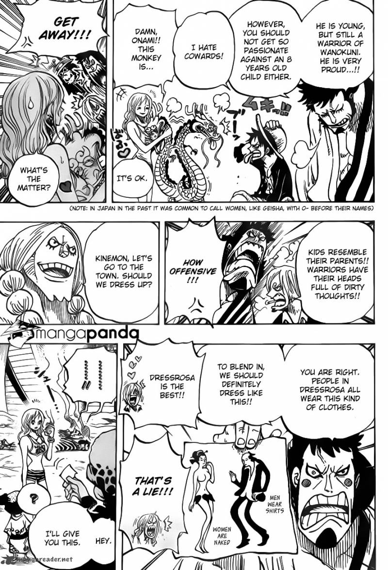 One Piece Chapter 701 - Page 7