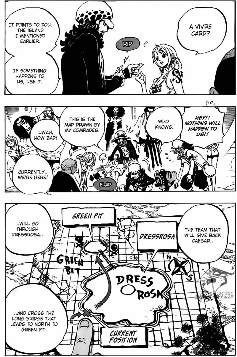 One Piece Chapter 701 - Page 8