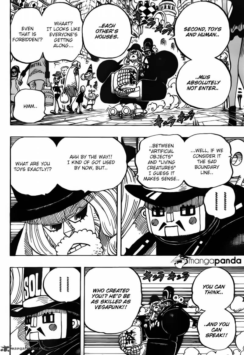 One Piece Chapter 717 - Page 10