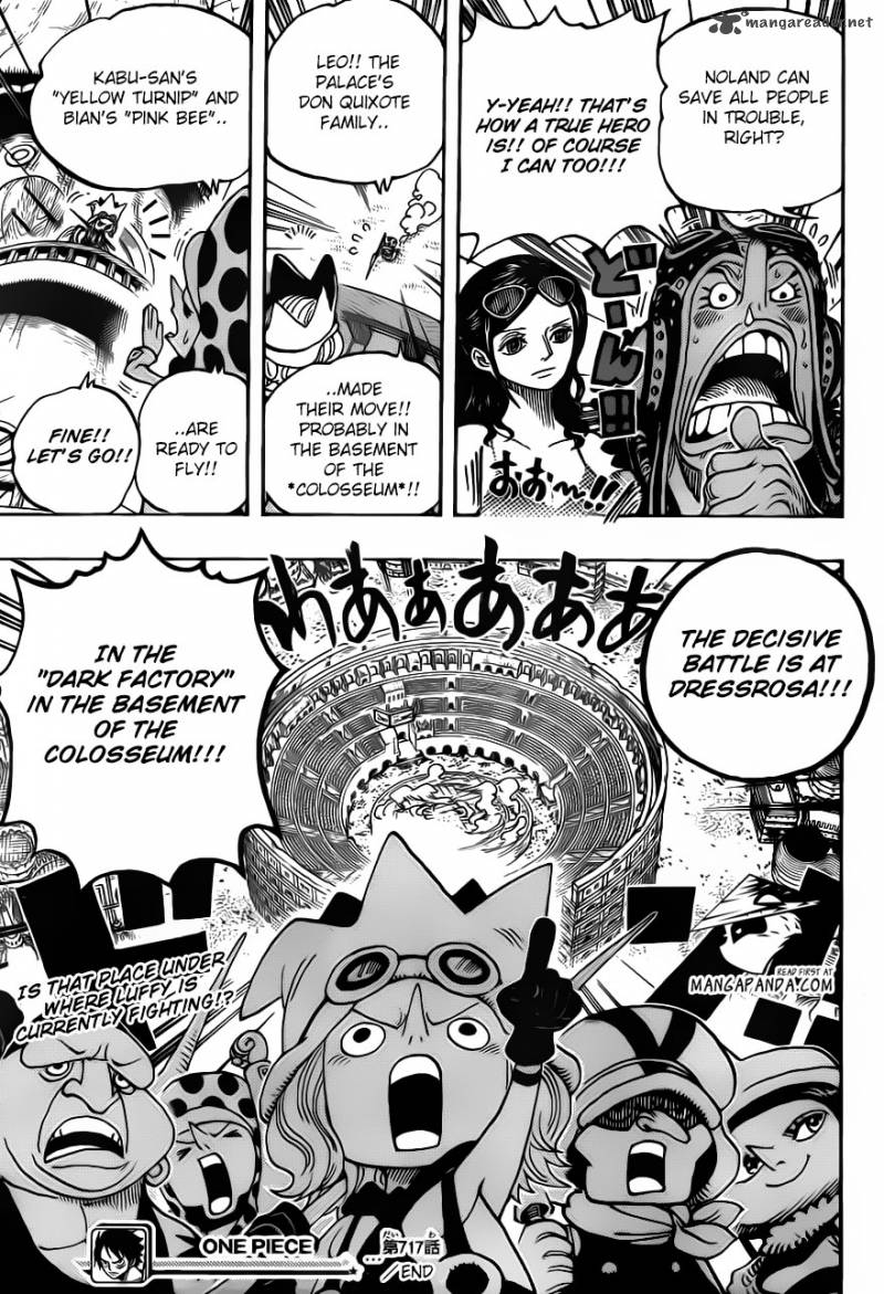 One Piece Chapter 717 - Page 19