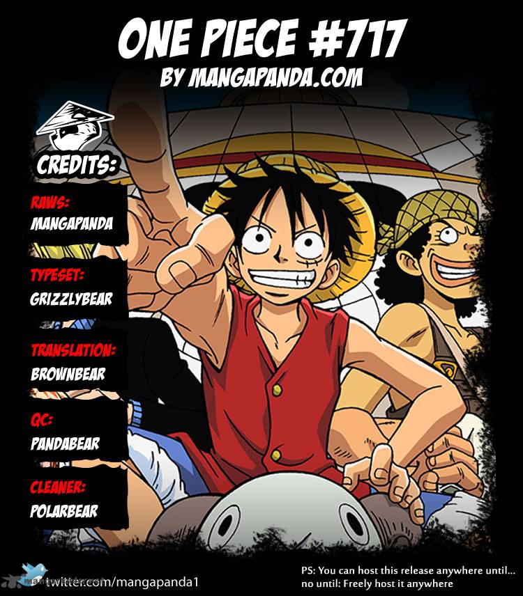 One Piece Chapter 717 - Page 22