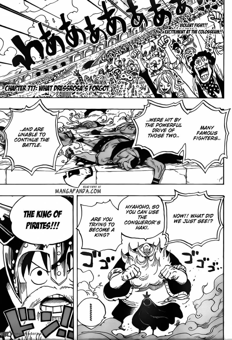 One Piece Chapter 717 - Page 3