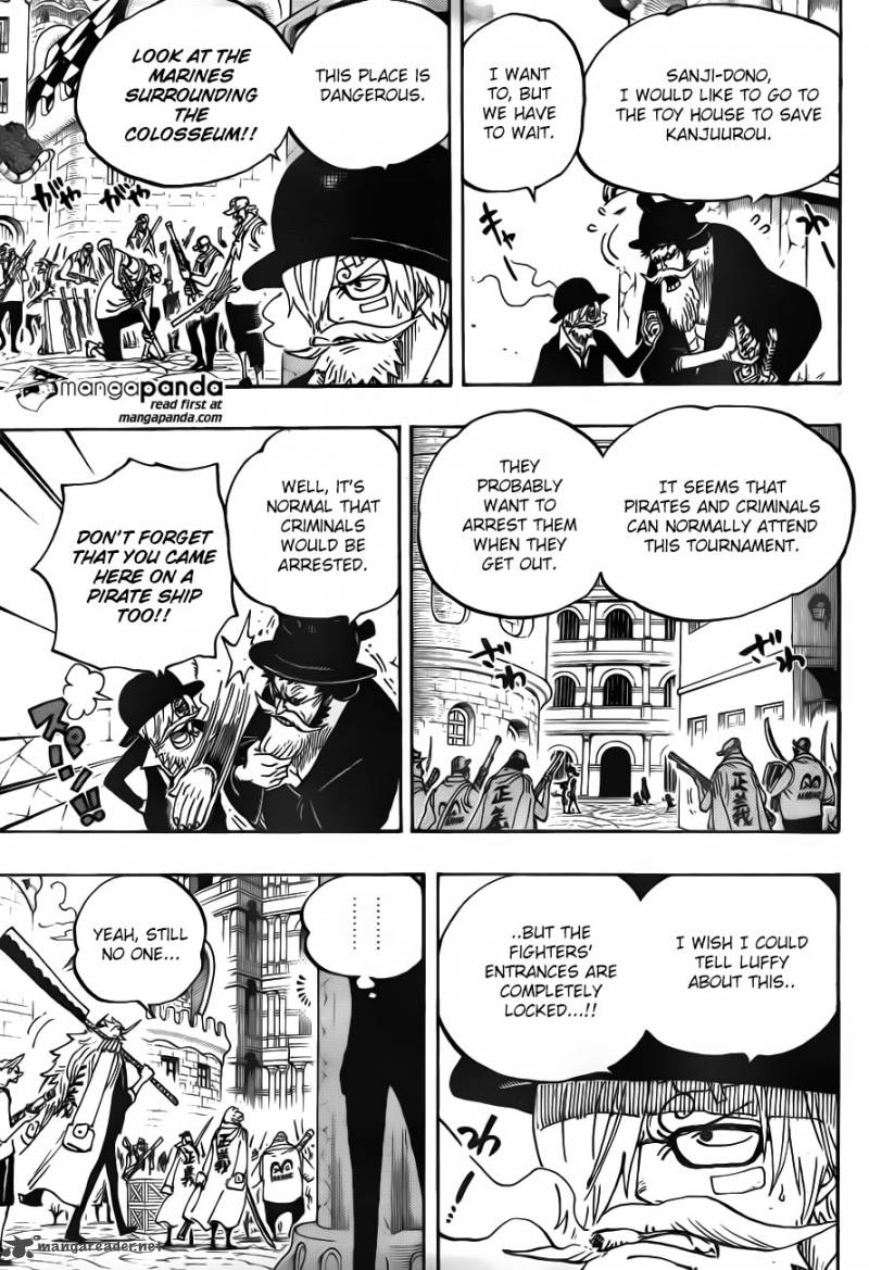 One Piece Chapter 717 - Page 7