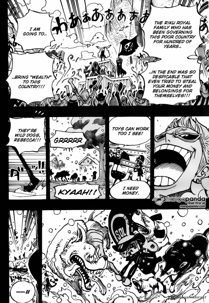 One Piece Chapter 721 - Page 14