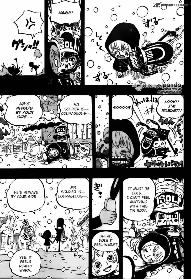 One Piece Chapter 721 - Page 15