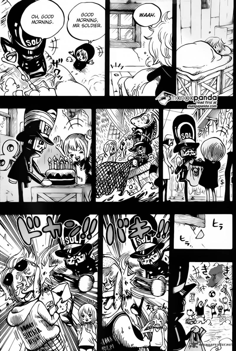 One Piece Chapter 721 - Page 17