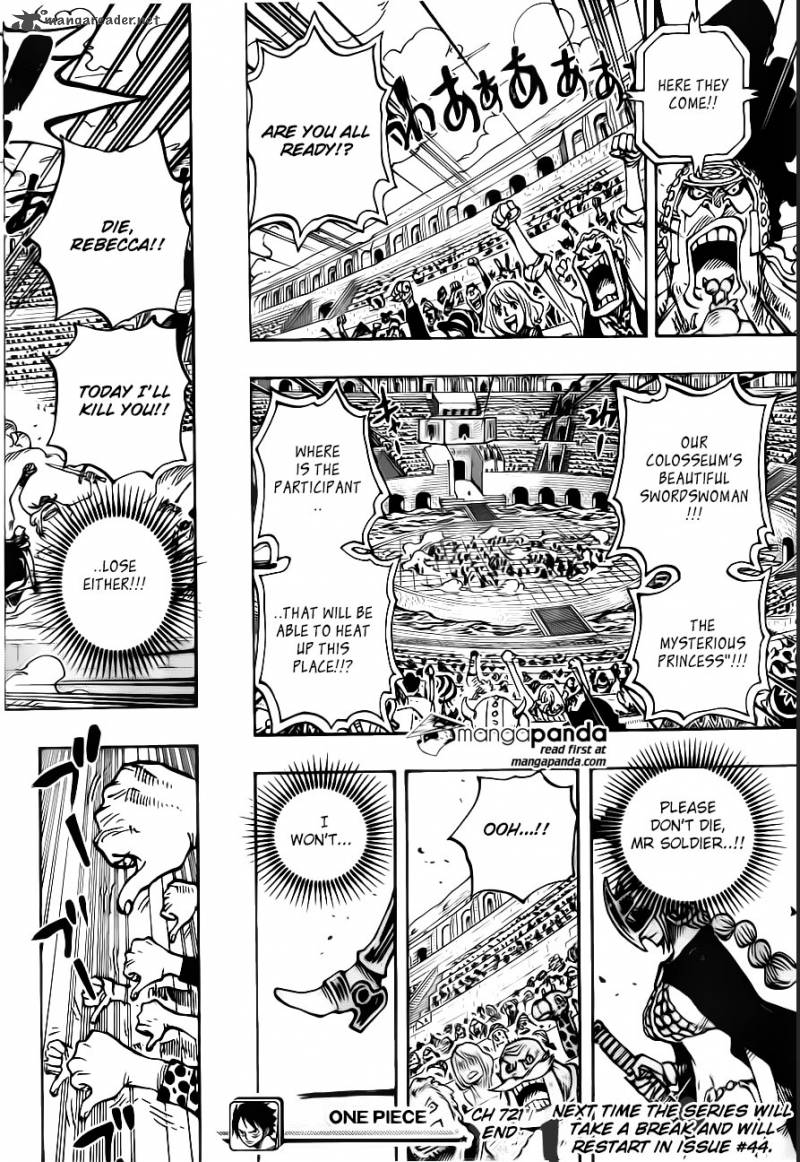 One Piece Chapter 721 - Page 20