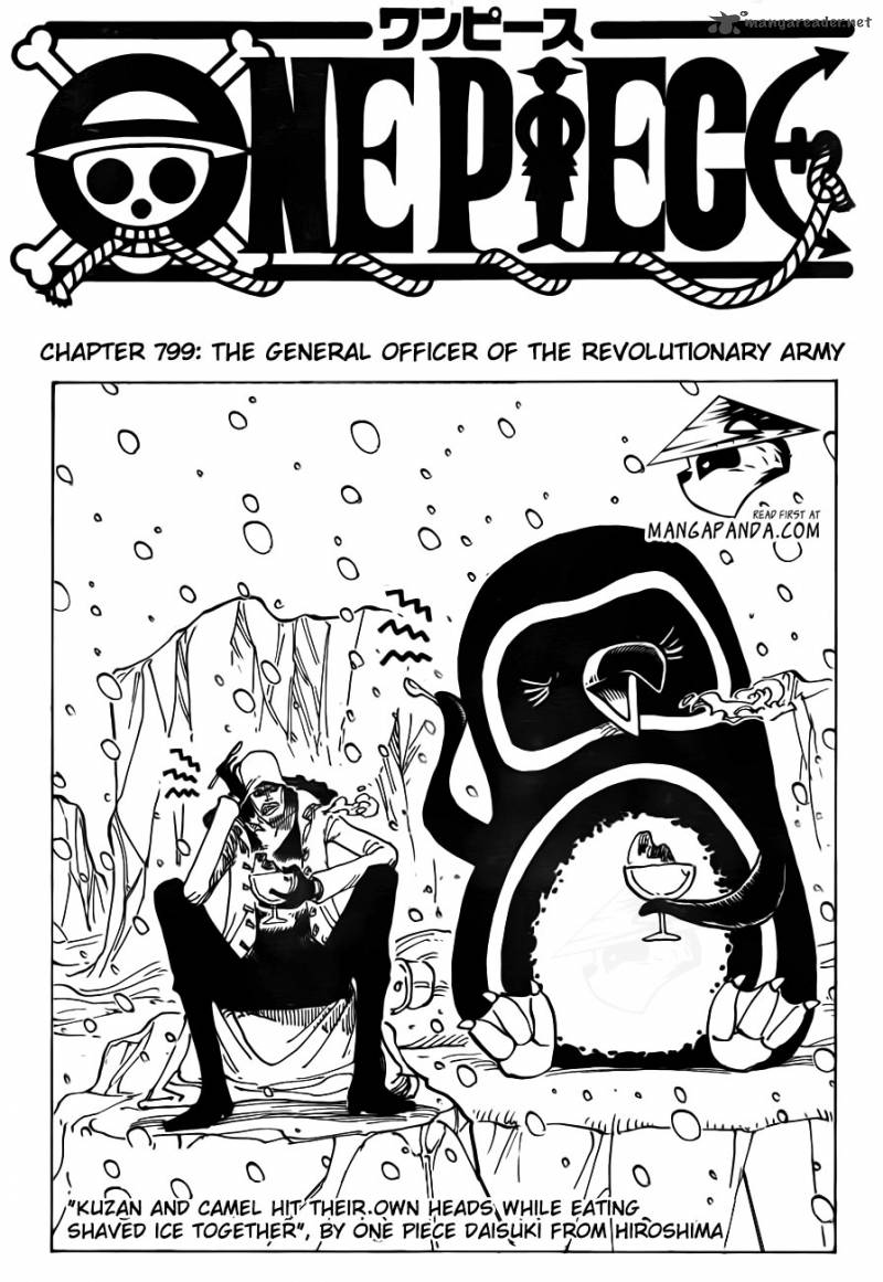 One Piece Chapter 744 - Page 3
