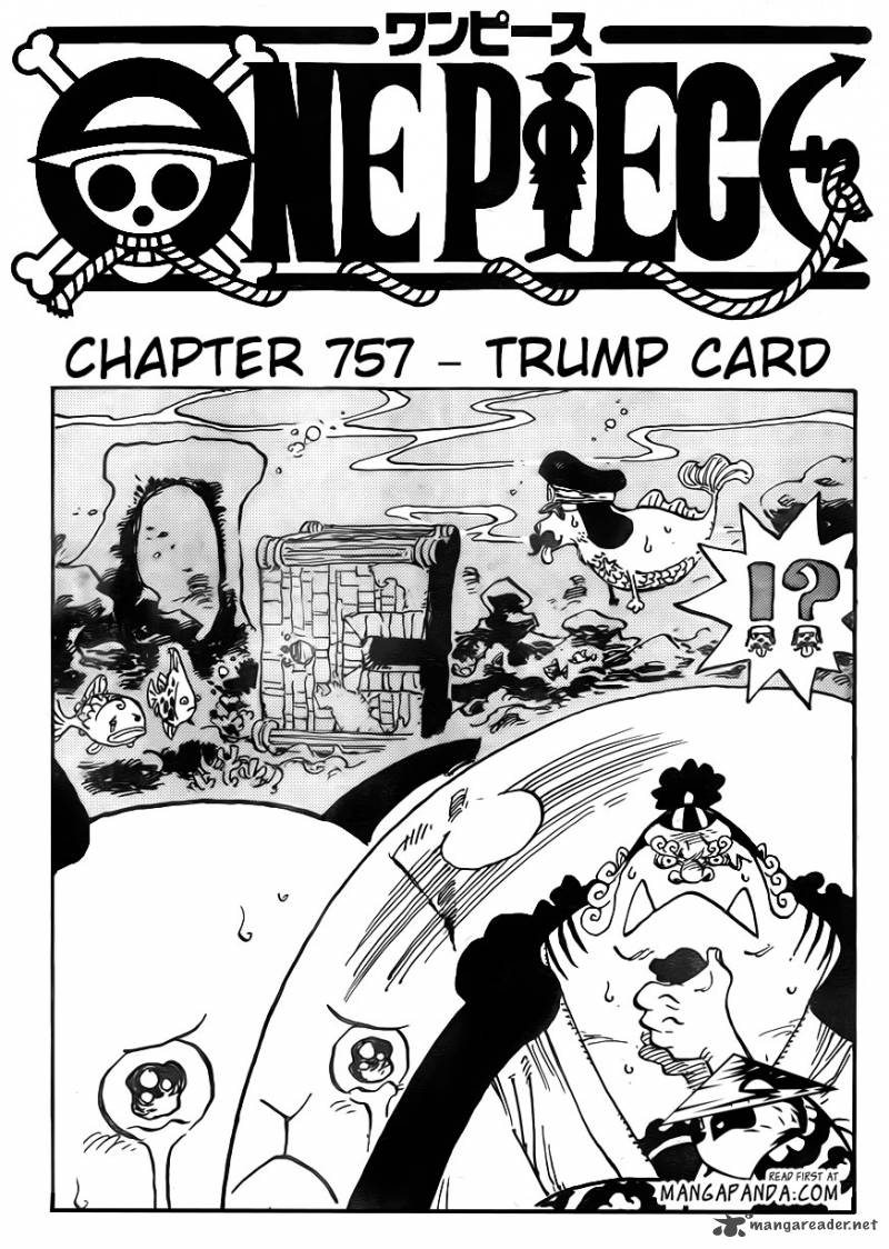 One Piece Chapter 757 - Page 1