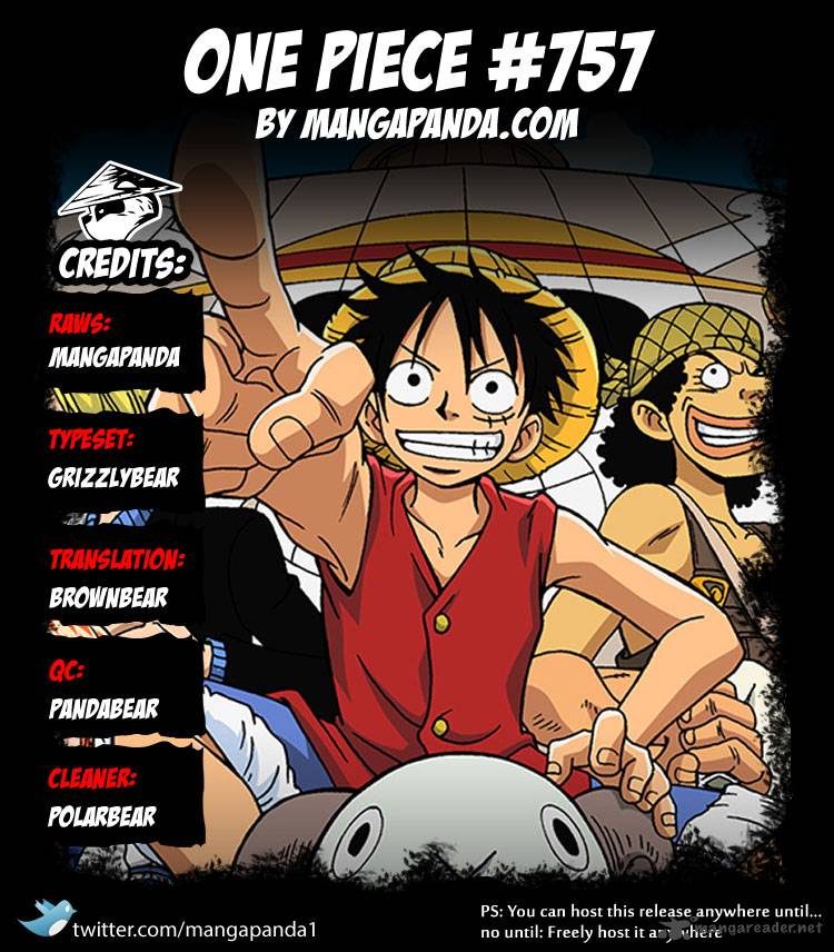 One Piece Chapter 757 - Page 16
