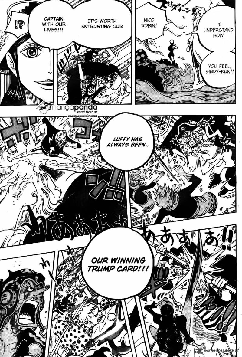One Piece Chapter 757 - Page 7