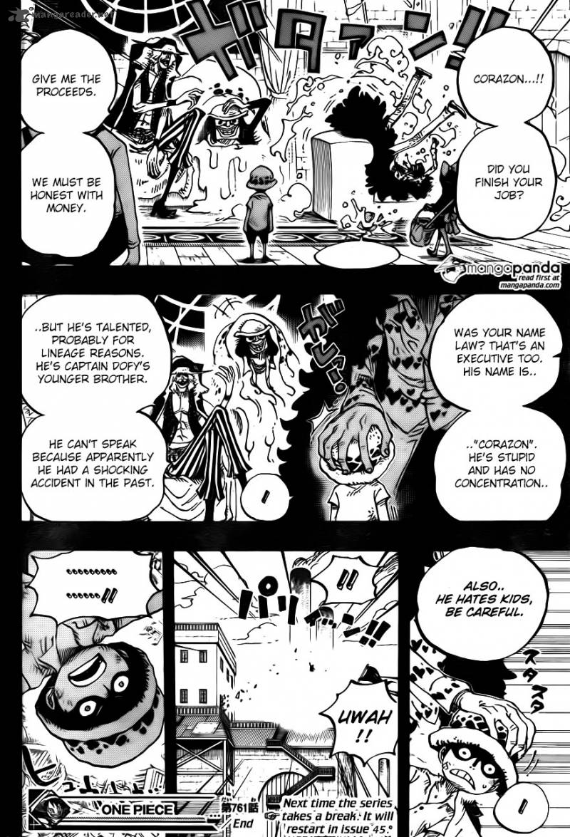 One Piece Chapter 761 - Page 16