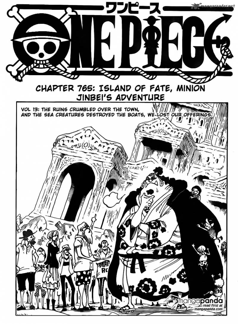 One Piece Chapter 765 - Page 1