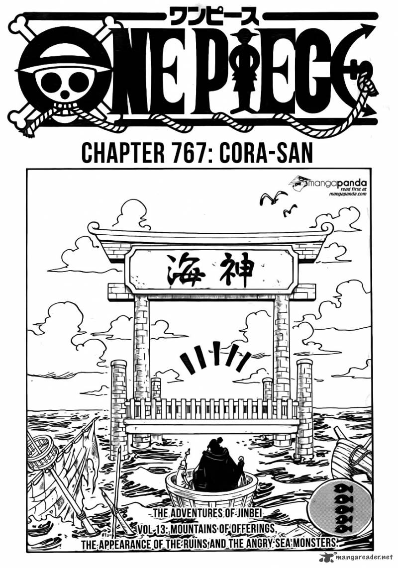 One Piece Chapter 767 - Page 1