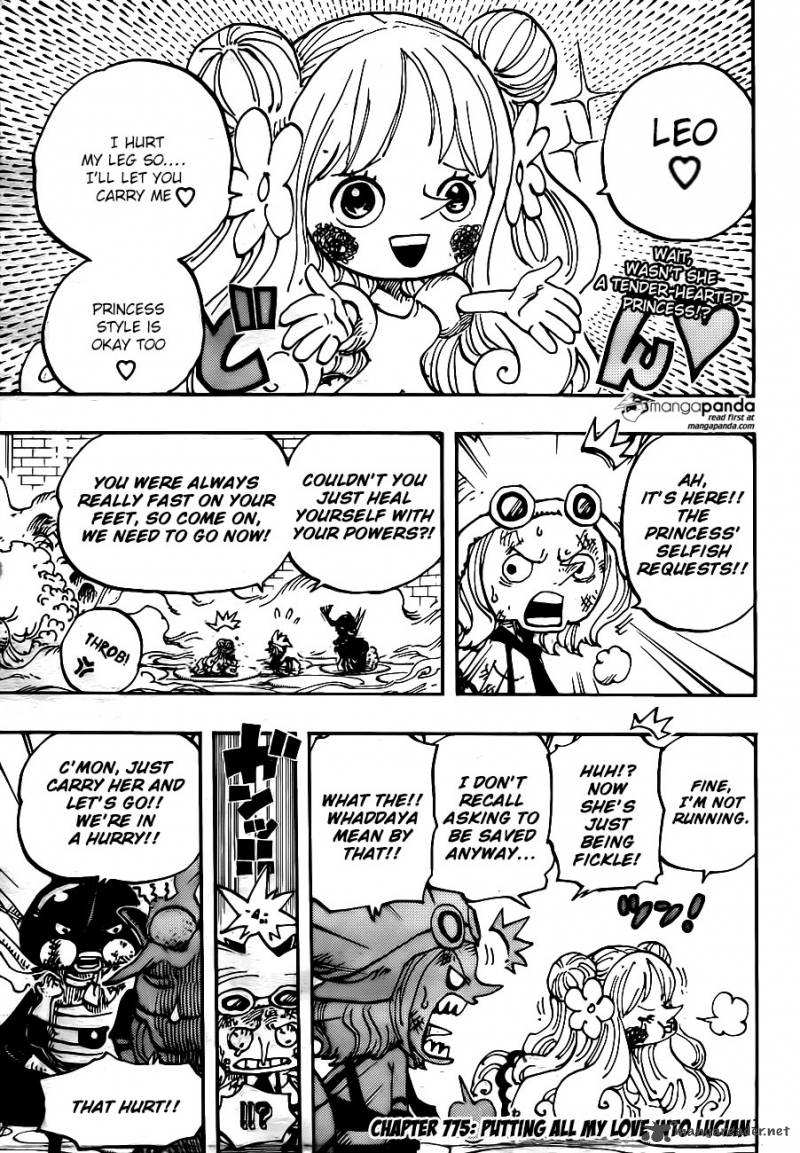 One Piece Chapter 775 - Page 3
