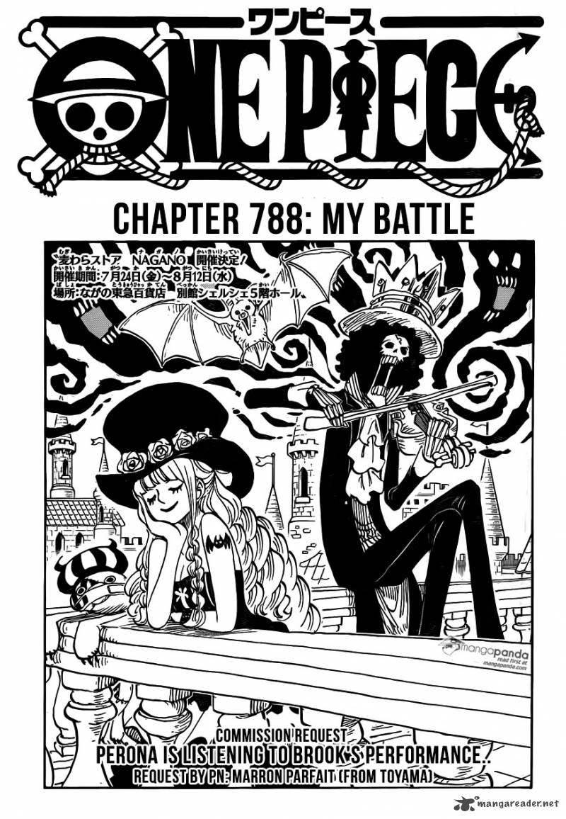 One Piece Chapter 788 - Page 1