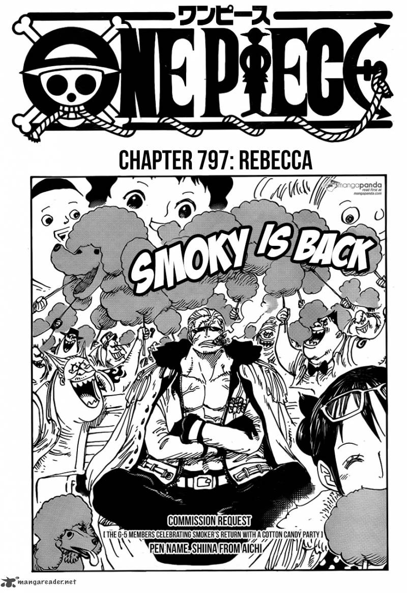 One Piece Chapter 797 - Page 1