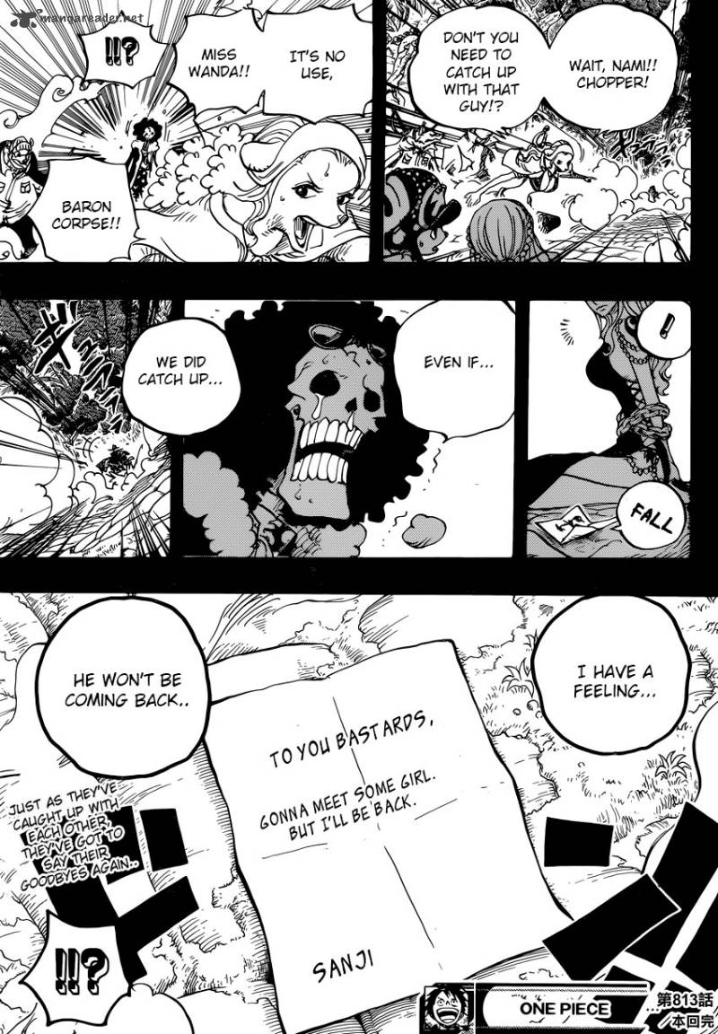 One Piece Chapter 813 - Page 17